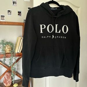 Polo black sweatshirt
